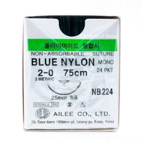 Blue Nylon NON-ABSORBABLE SUTURE